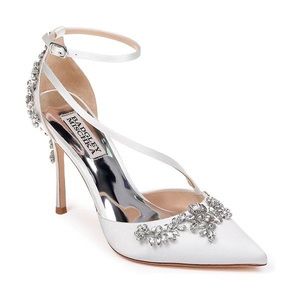 Badgley Mischka Satin d’Orsay Pumps